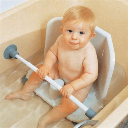 laser Hectare Trek Kinderbadstoel voor in hoog laag bad | veilig in bad | Bestel bij  Sani-Assist